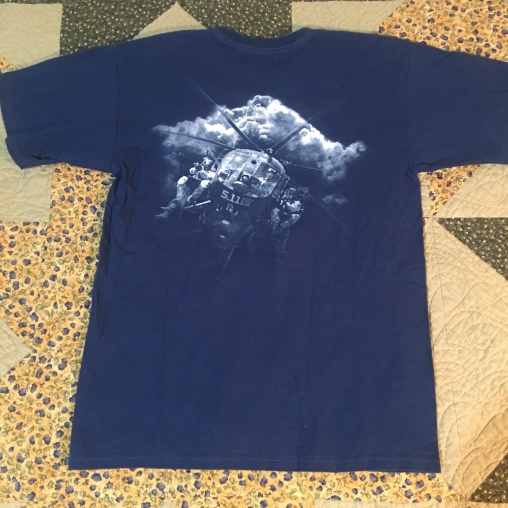 5.11+ Short sleeve T-shirt Blue Size M